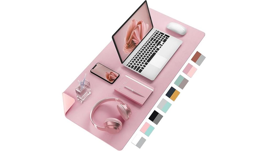 aothia pu leather desk pad