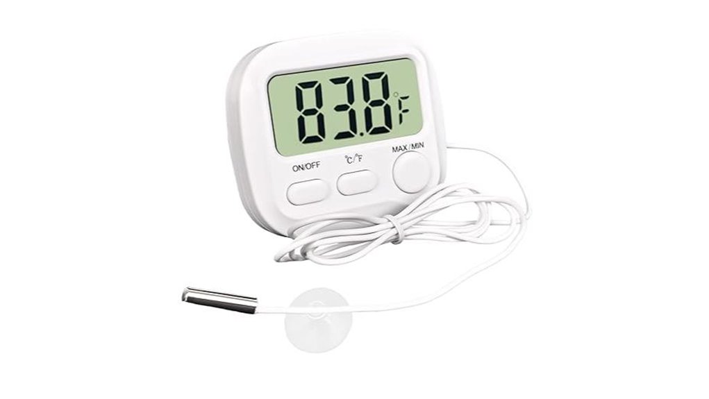 aquarium digital lcd thermometer