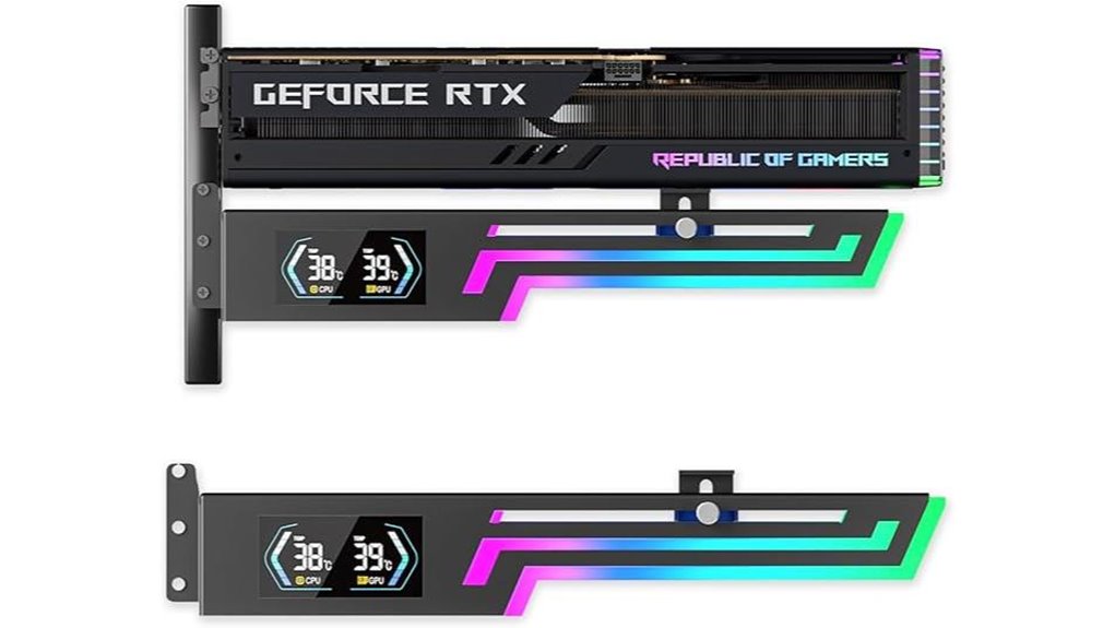 argb gpu support bracket display