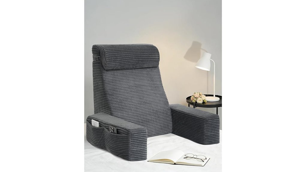 arm rest reading pillow 22