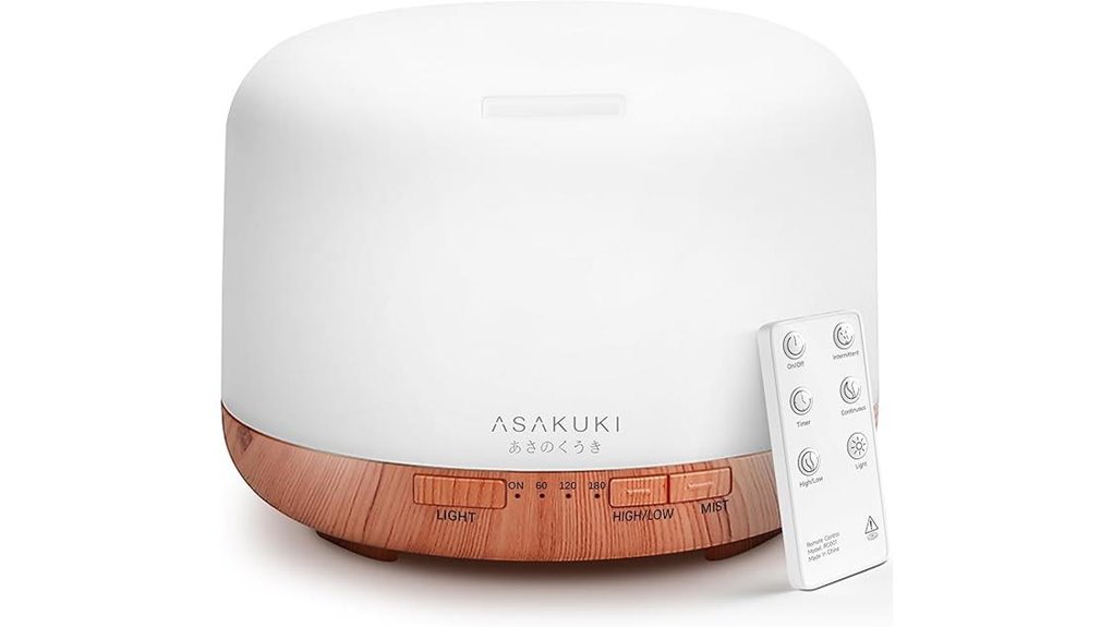 asakuki 500ml ultrasonic diffuser