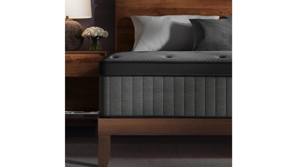 aura 10 inch medium firm hybrid