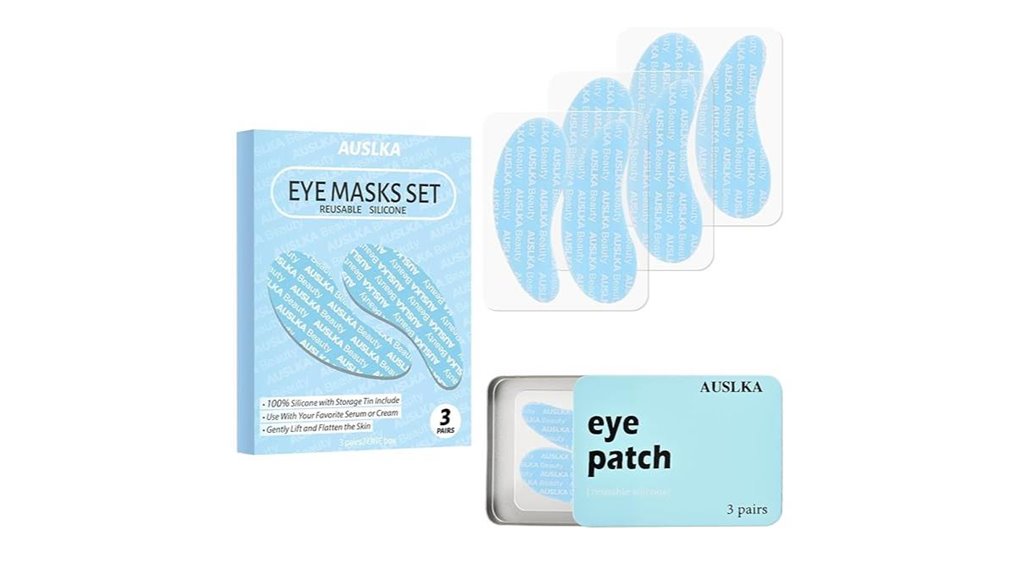 auslka silicone eye patches