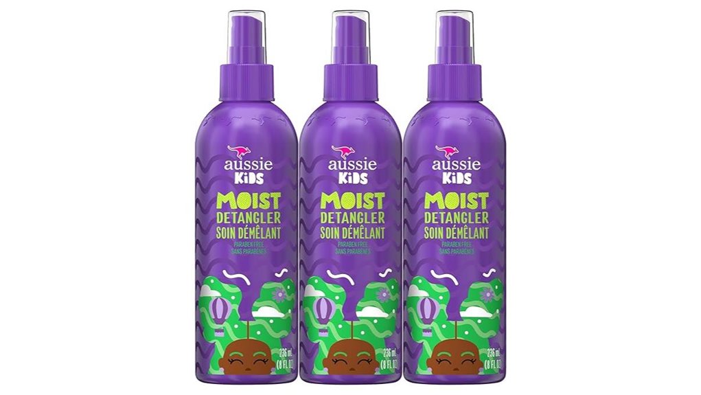 aussie kids detangler spray pack