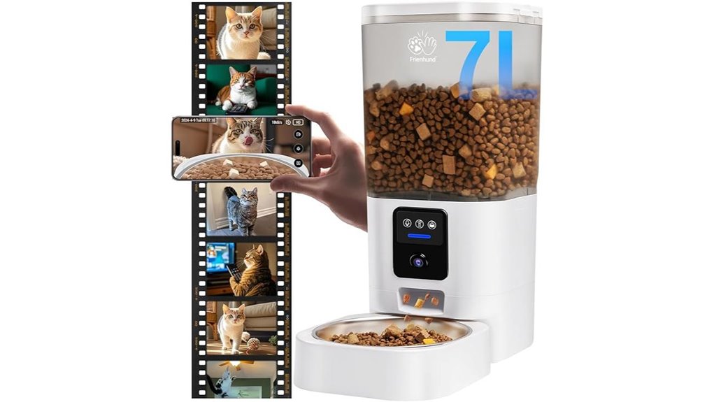 automatic feeder with 2k camera