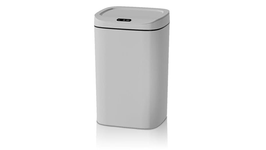 automatic motion sensor trash can lid