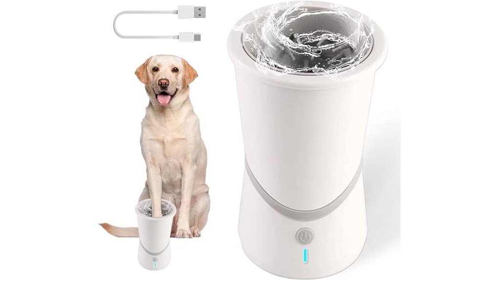 automatic silicone paw cleaner