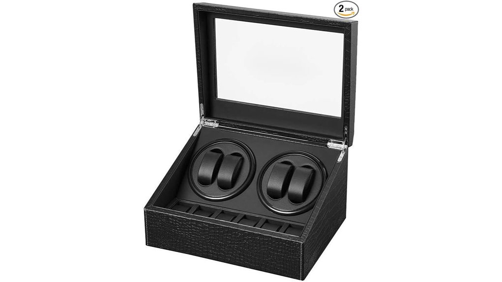 automatic watch winder 4 motors 6 spaces