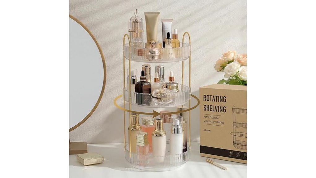 aveniee 3 tier white organizer