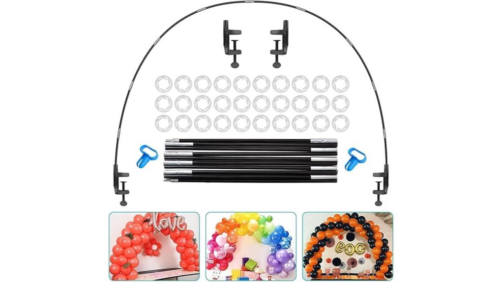 axhj 13ft balloon arch stand