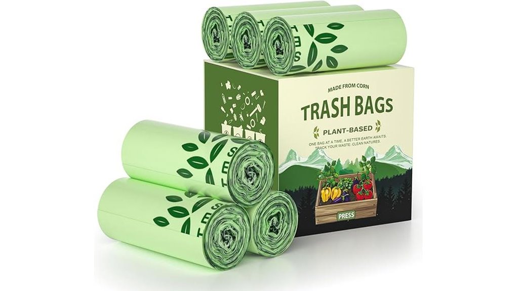 ayotee compostable 3 gallon bags