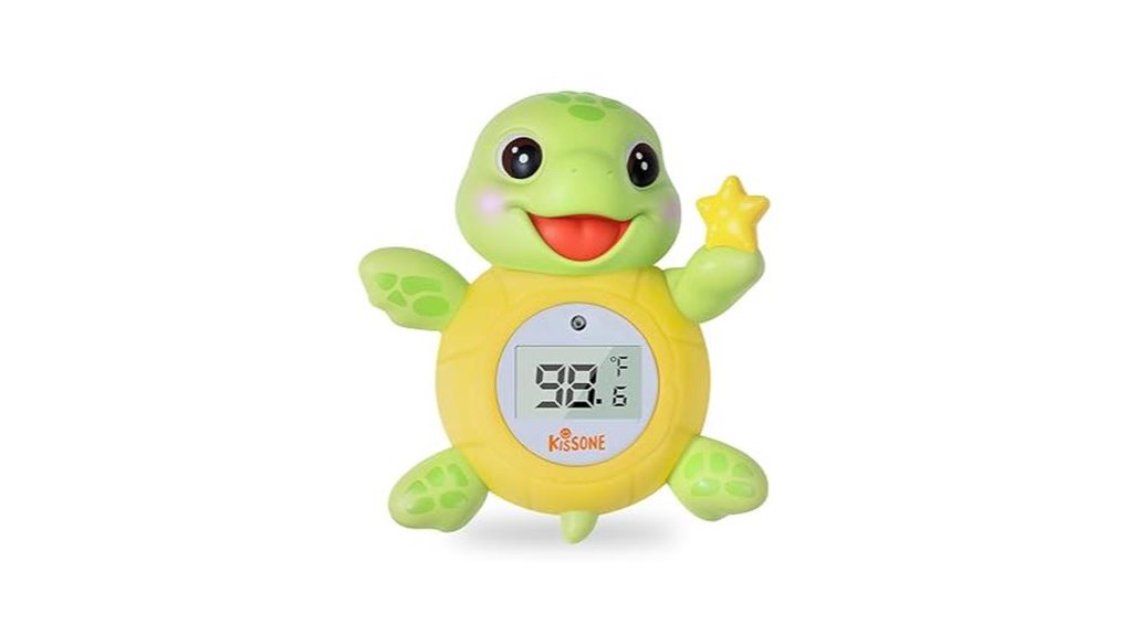 baby bath thermometer turtle toy