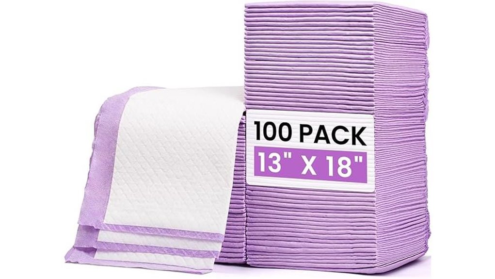 baby disposable changing pads 100 count
