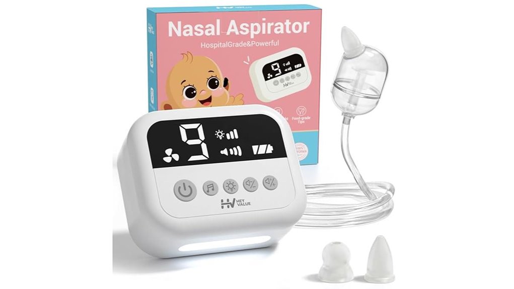 baby nasal aspirator nine suction levels