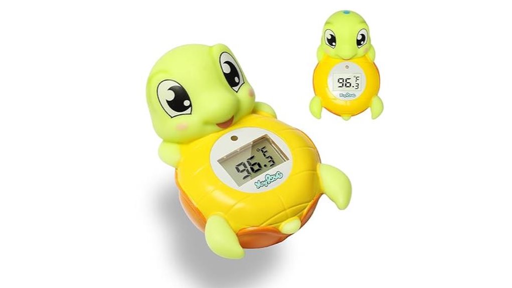 backstroke sea turtle baby thermometer