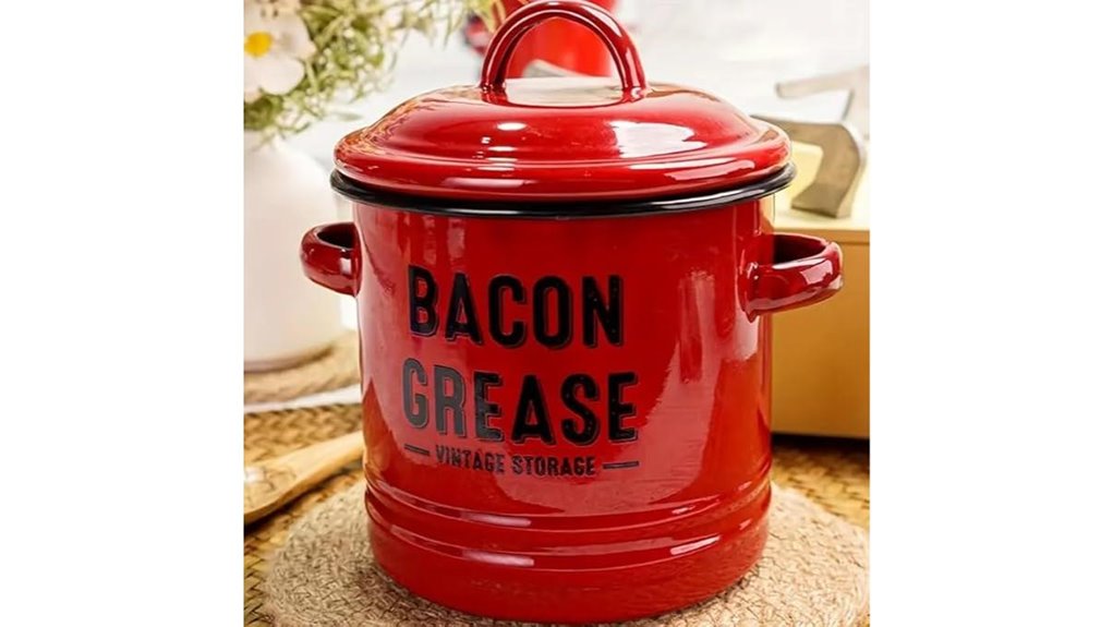 bacon grease saver container