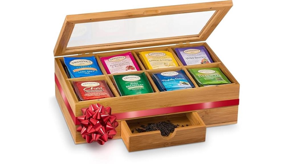 bamb si tea box organizer