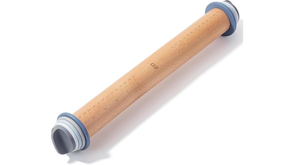 bamboo adjustable rolling pin
