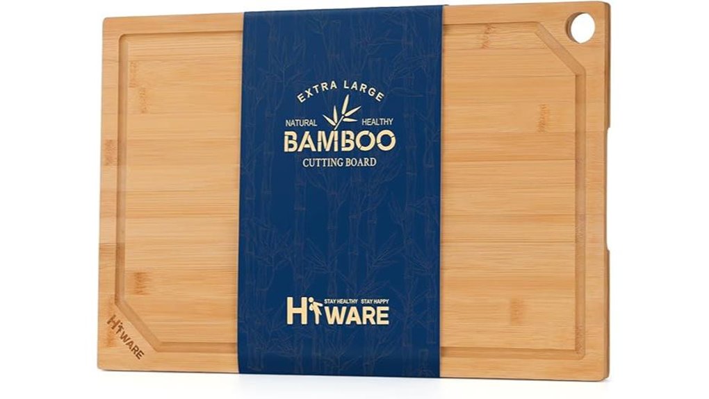 bamboo cutting groove board