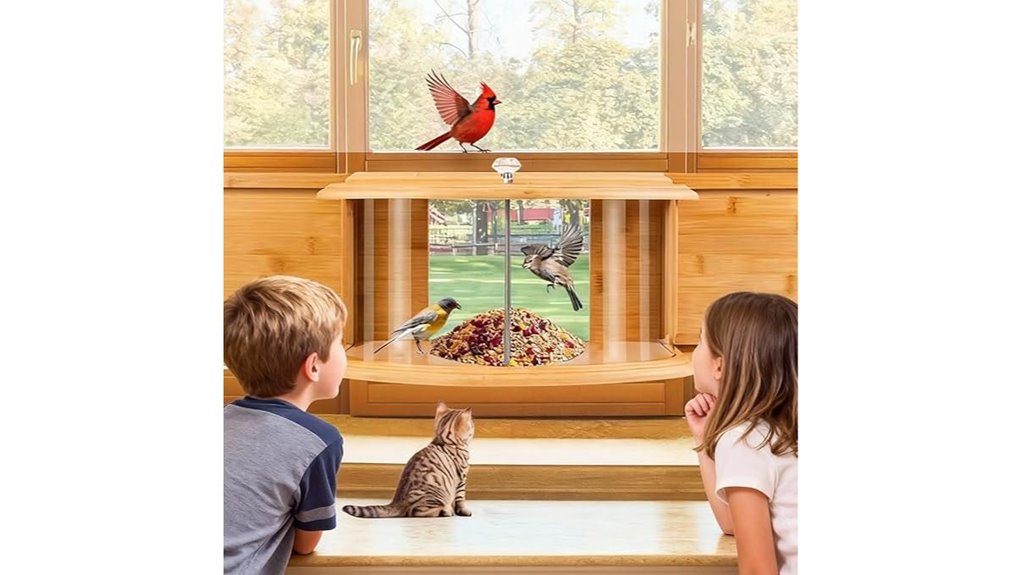 bamboo window 180 feeder