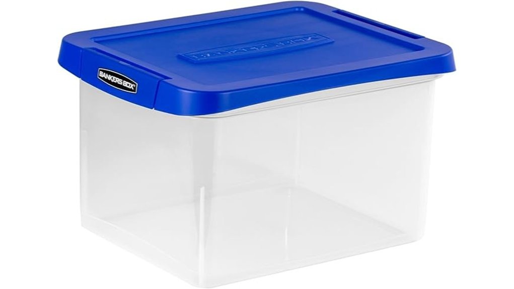 banker s heavy duty plastic box