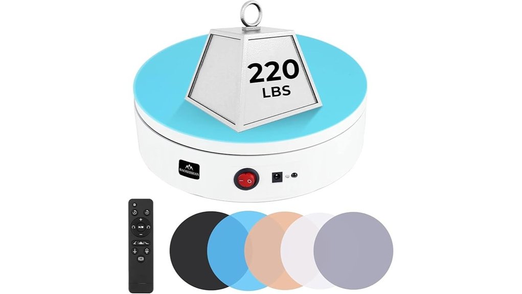 baoshishan motorized rotating display