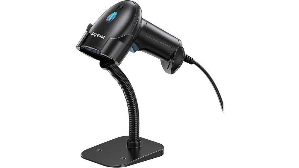 barcode scanner with stand