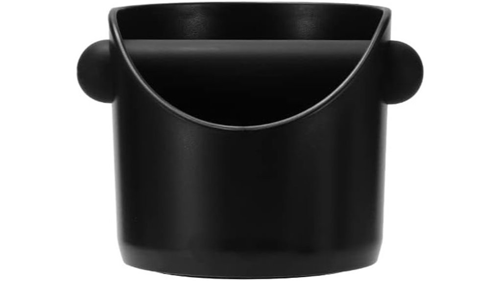 barista style black knockbox