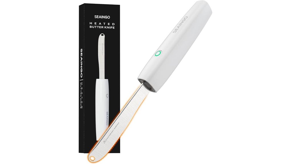 battery powered heated butter knife