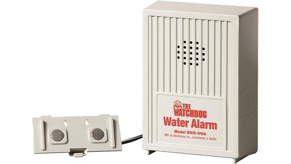 battery water leak alarm