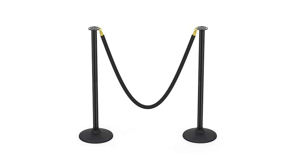 battife velvet stanchion posts