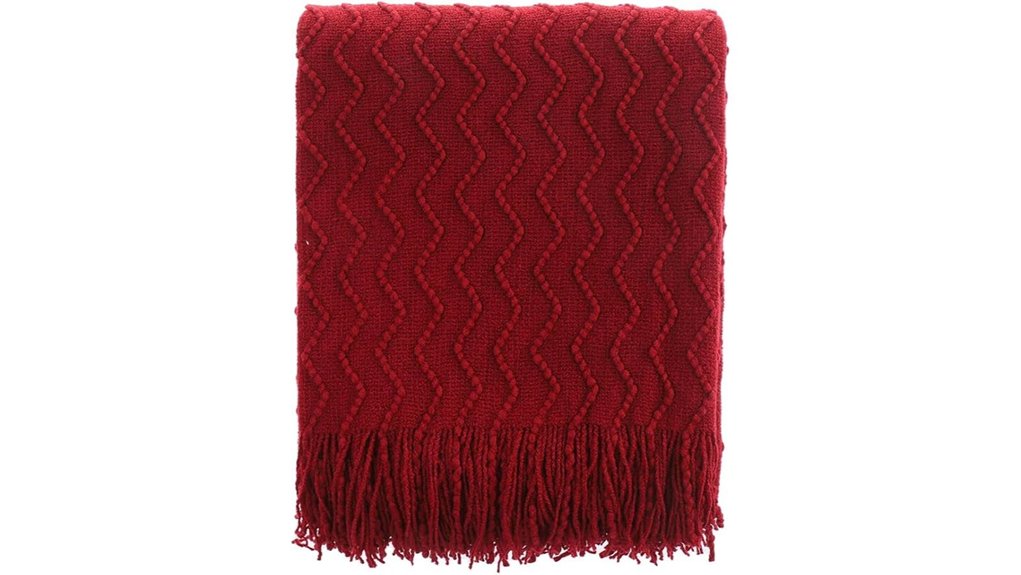 battilo red christmas blanket
