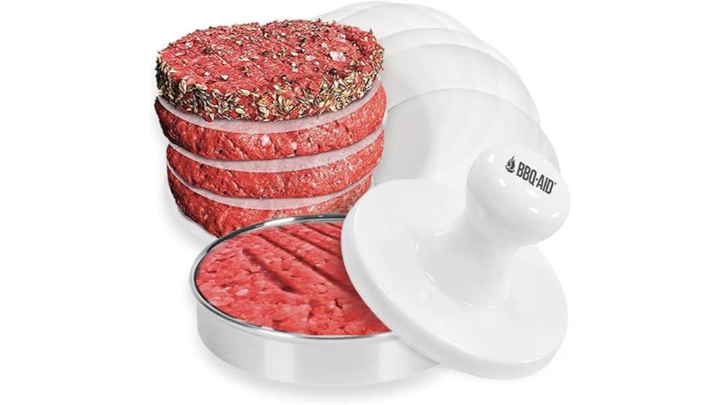 bbq aid 5 burger press