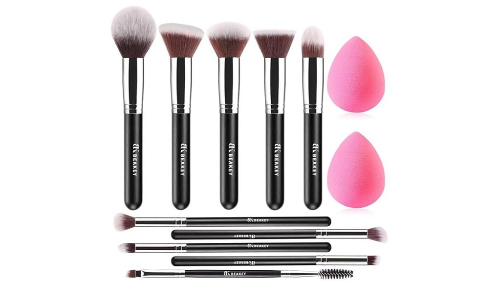 beakey brush set 2 sponges