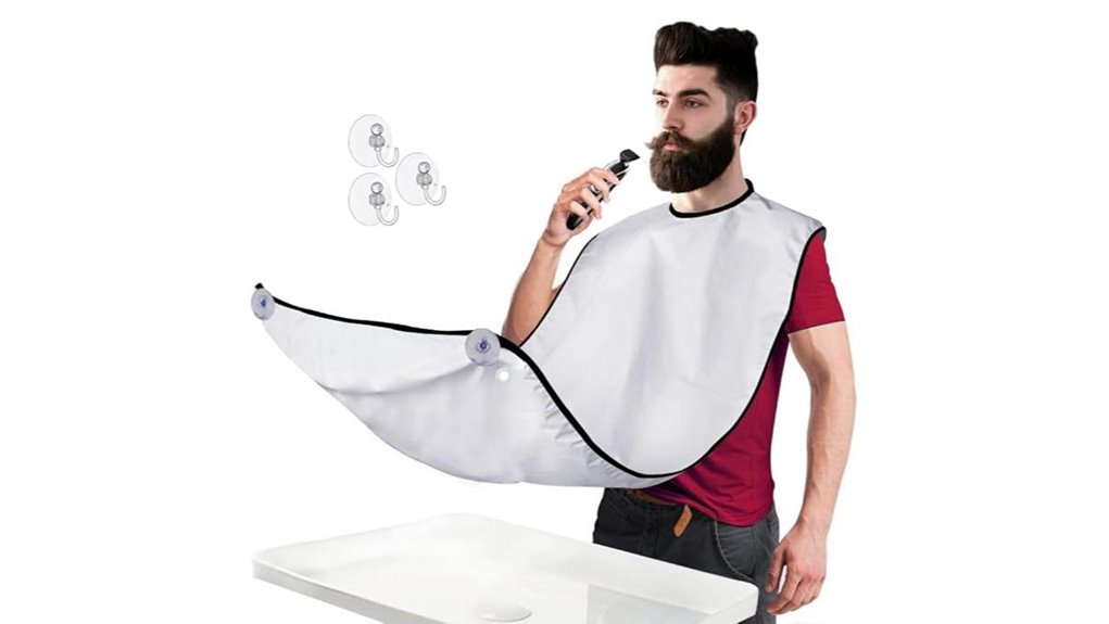 beard shaving catcher bib