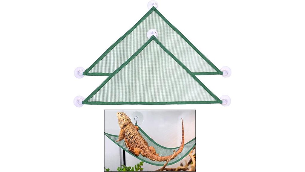 bearded dragon hammock lounge