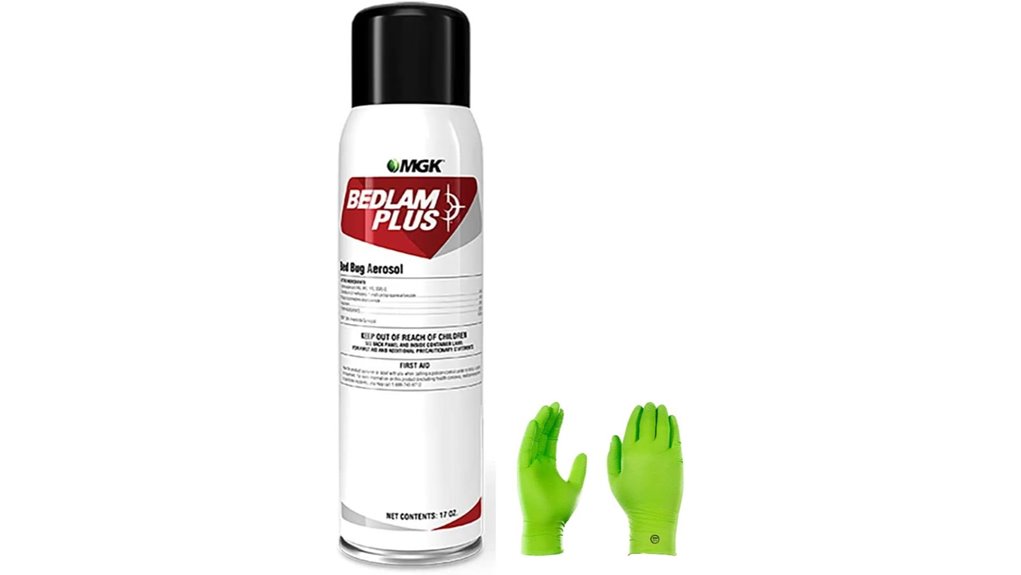 bedlam 17oz insecticide gloves