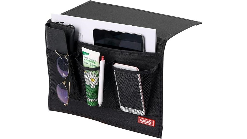 bedside remote caddy holder