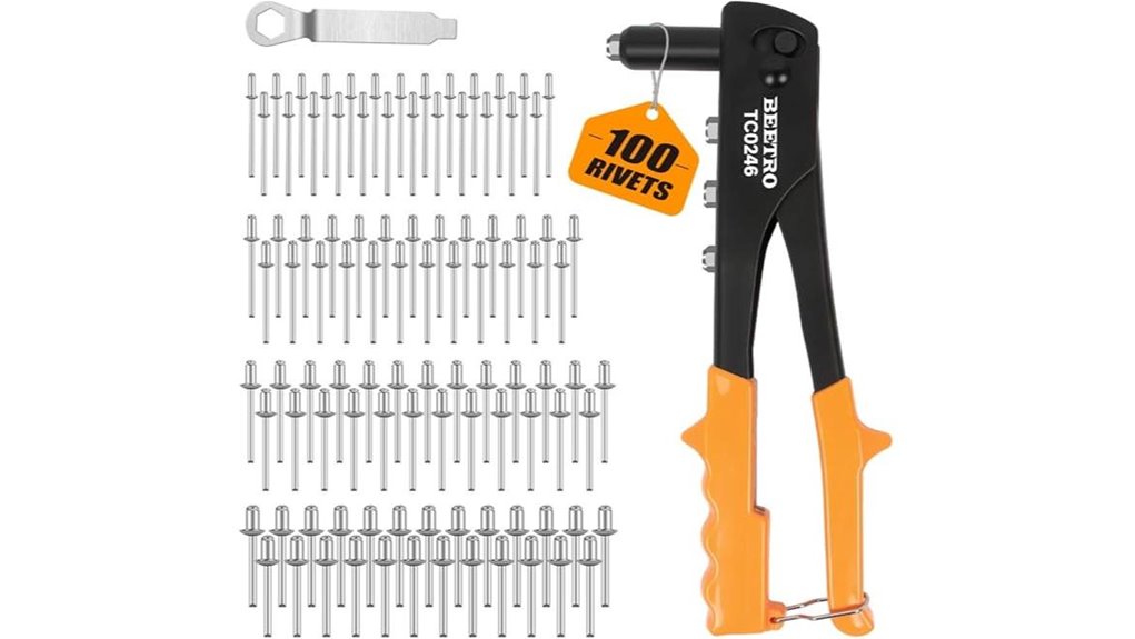 beetro heavy duty riveter kit