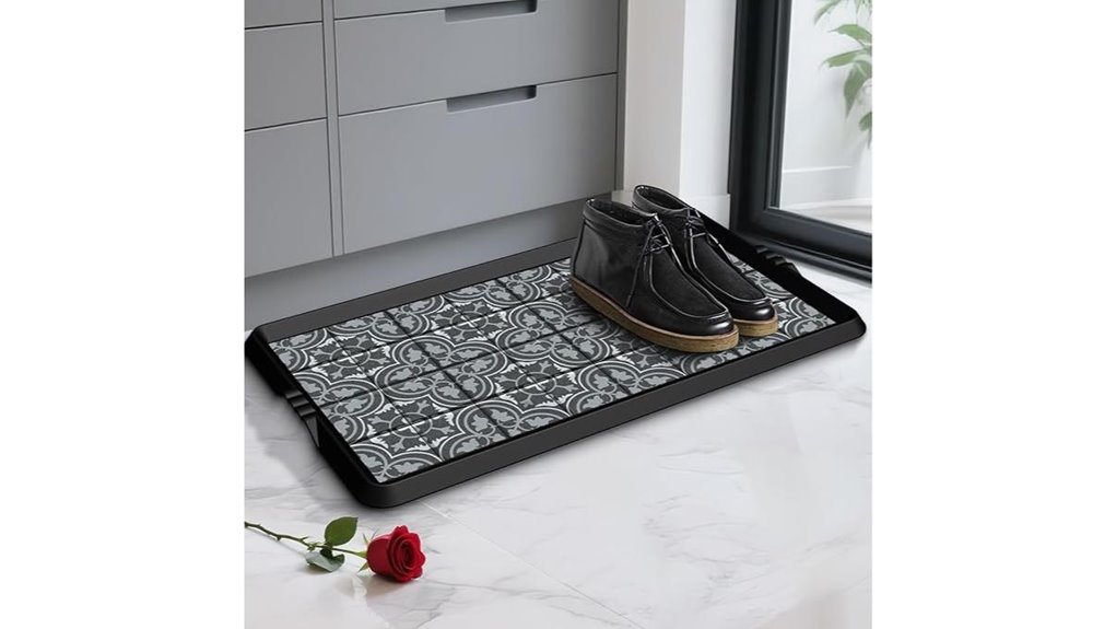 behero gray boot tray mat