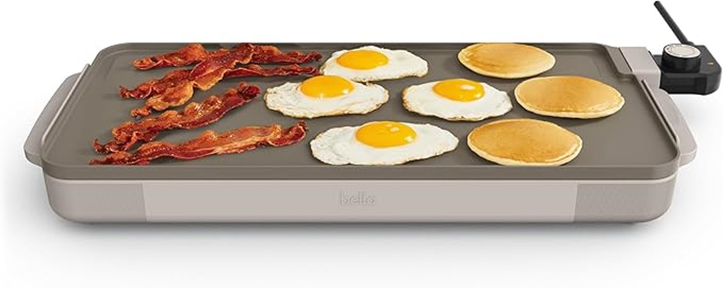 bella 10x20 electric griddle