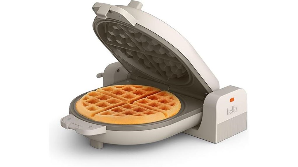 bella 7 inch 1000w waffle