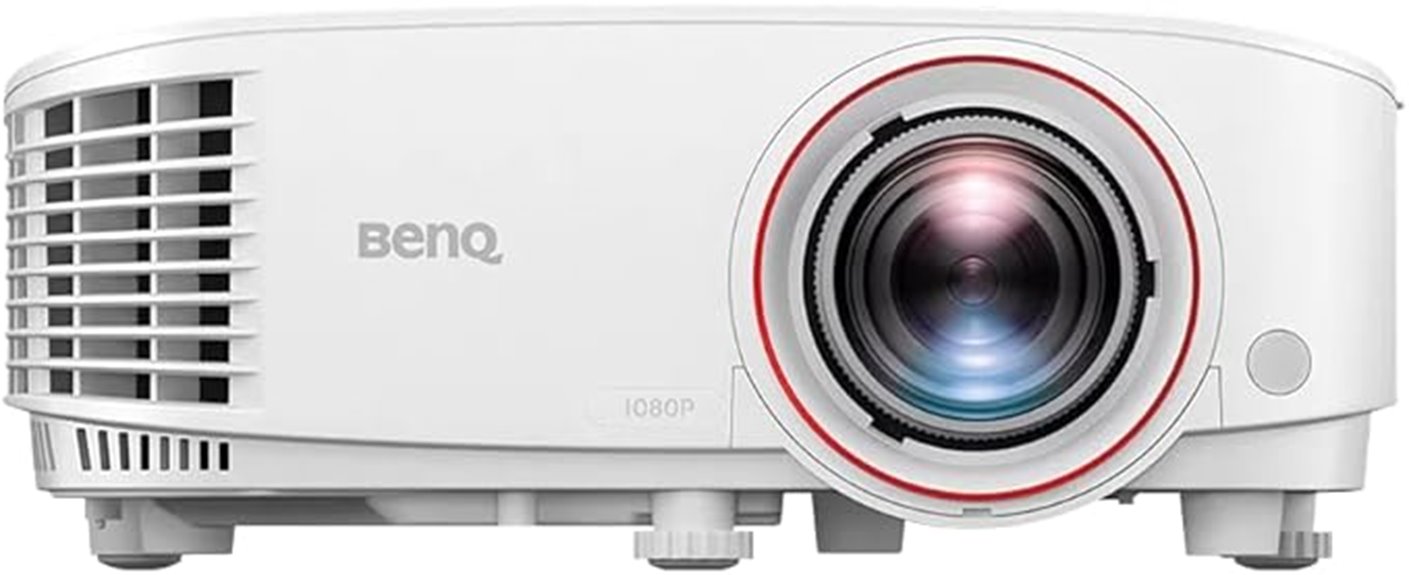 benq 1080p short throw gaming projector