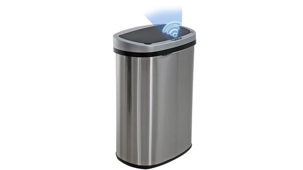 bestoffice 13 gallon touchless trash can
