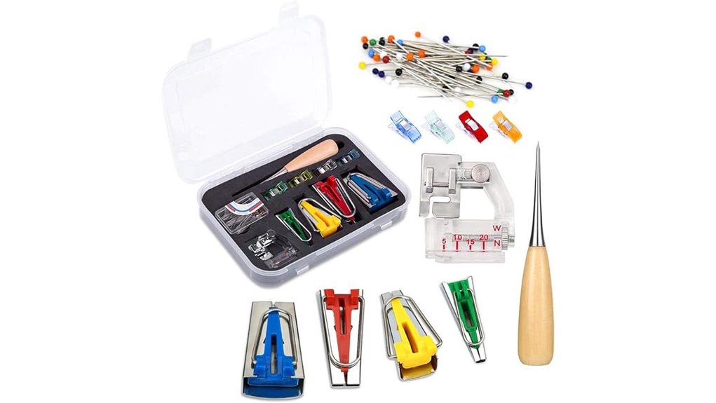 bias tape maker kit for sewing