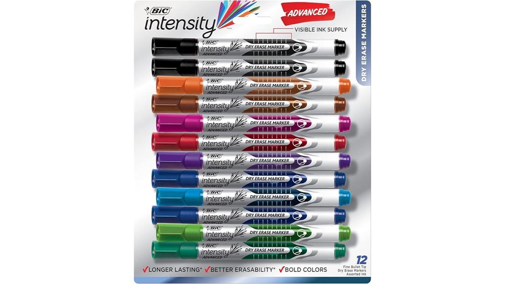 bic intensity 12 pack markers