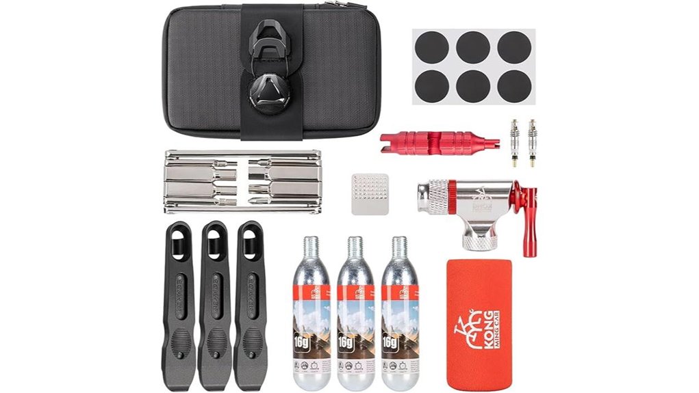 bike co2 inflator 8 tool