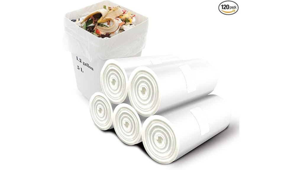 biodegradable 1 2 gal trash bags