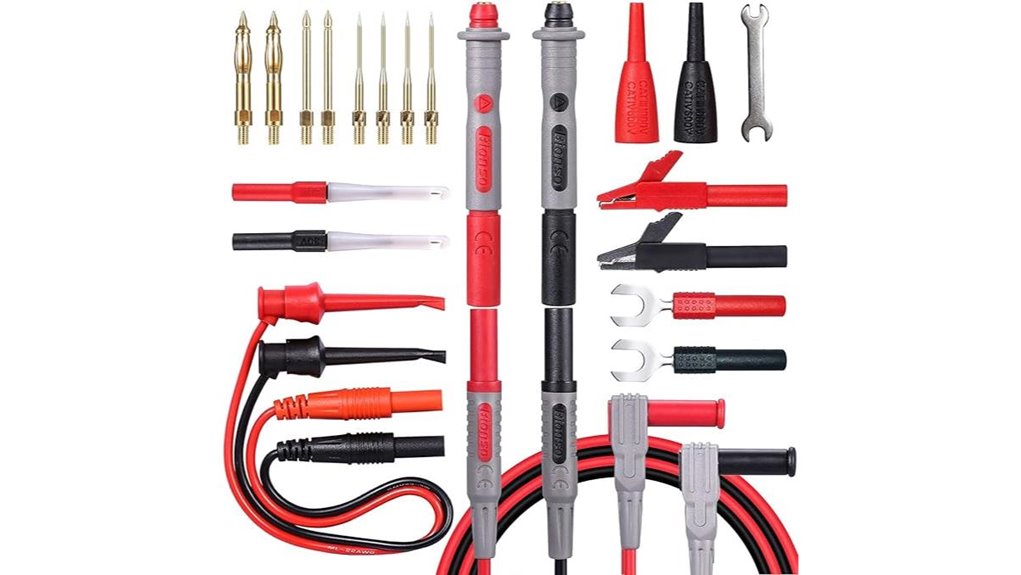 bionso 25 piece multimeter leads
