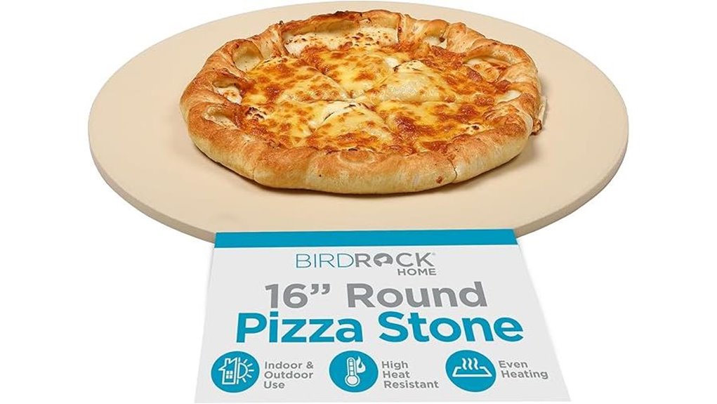 birdrock 16 inch cordierite pizza stone